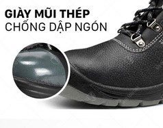 Phân biệt giày bảo hộ mũi thép   mũi Composite 