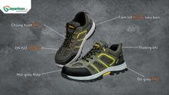 Giày bảo hộ   Một khoản đầu tư mang lại giá trị thực cho doanh nghiệp 