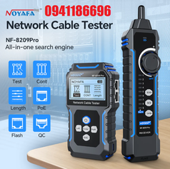 Phân phối Máy test đa năng chính hãng Noyafa mã NF-8209PR, Máy dò và kiểm tra cáp mạng chuyên nghiệp...