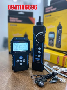 NF-8209 Pro Bộ Test Dây, Đo Chiều Dài Dây, Dò Dây, PoE Có Màn Hình LCD hàng chính hãng NOYAFA...