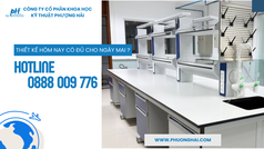 Nội thất phòng Lab của bạn đang phục vụ hiện tại ... hay 5 năm tới 