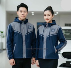 Xưởng may áo khoác gió đồng phục quà tặng công ty 