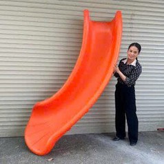 Chỉ riêng Máng rẽ cong nghiêng 1 phía loại 21k dài 2m3 nhựa đúc siêu dầy cực xịn 0945802244 
