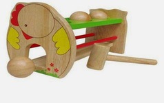 Bộ Đập bóng vui nhộn bằng gỗ chuyển tận nhà miễn phí 