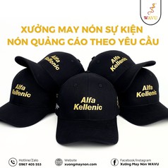 Xưởng may nón sự kiện quảng cáo theo yêu cầu 