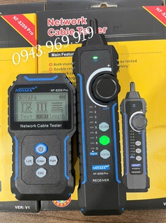 Máy kiểm tra, test cáp mạng NOYAFA NF-8209Pro test Poe, Ncv, đo số M, dò tín hiệu dây 