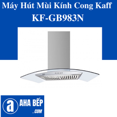 Máy Hút Mùi Kaff KF-GB983N - Hút Mạnh, Thiết Kế Kính Cong Sang Trọng 
