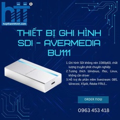 Thiết bị ghi hình HDMI To USB TYPE-C AVermedia BU110 
