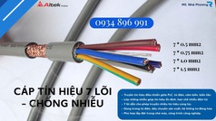 Cáp Điều Khiển 7 Lõi Chống Nhiễu Altek Kabel Giá Tốt   Có Sẵn Đà Nẵng, Huế, TP.HCM, Hà...