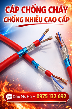 Cáp báo cháy chuyên dụng   an toàn cho mọi công trình 