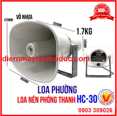 Loa phóng thanh HC-30 VN sản phẩm chính hãng Ánh Dương ELECTRONIC 
