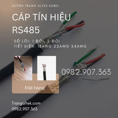 Cáp RS485 Chống Nhiễu Hai Lớp Altek Kabel 1 Pair 2 Pair 