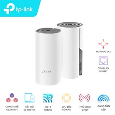 Thiết bị mạng Mesh TPLink Deco M4  2 Pack 