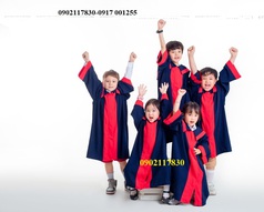 Cho thuê Áo cử nhân cấp 1 TẠI BẾN TRE 