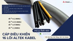 Cáp Tín Hiệu 16 Lõi Không Chống Nhiễu   Giao Nhanh Huế, Quảng Trị, Quảng Bình, Quảng Nam 