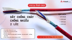 Cung Cấp Cáp Chống Cháy Chống Nhiễu 2 Lõi   Phủ Sóng TP.HCM, Bình Dương, Đồng Nai 