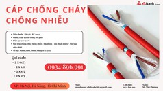Cáp Chống Cháy Chống Nhiễu 2 Lõi   Phân Phối TP.HCM, Bình Dương, Đồng Nai   Hàng Luôn...
