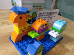 Bộ lắp ráp hươu cao cổ vui nhộn - đồ chơi thông minh cho bé yêu  sale rẻ nốt...