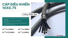 Cáp tín hiệu 10x0.75mm  Altek Kabel   Ship nhanh Quảng Ngãi, Bình Định 