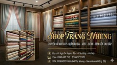 Cửa Hàng Vải Trang Nhung - Chợ Nghĩa Tân, Hà Nội 