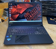 Laptop Acer Nitro 5 A515-57 Core i5-11400H Ram 16GB SSD 512GB 2 VGA Rời GTX 1650 Màn  144Hz ...