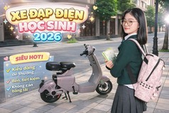 Xe Đạp Điện Học Sinh 2026   Lựa Chọn An Toàn, Tiết Kiệm   Đúng Luật 