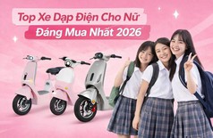 Top xe đạp điện cho nữ thời trang   đẹp, nhẹ, đáng mua 2026 