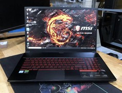 Laptop MSI GF75 Thin Core i7-9750H Ram 16GB SSD 512GB VGA Rời GTX 1650 Màn 17.3 Full HD Máy đẹp...