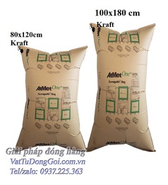 Túi khí chèn hàng container AtMet 100x180 thương hiệu từ Mỹ 