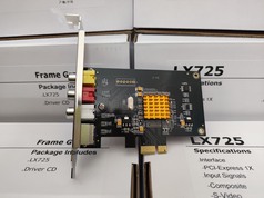 Card PCI ghi hình chuẩn kết nối Svideo, AV Lianxinhongfu LX725 