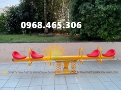 Bập bênh lò xo trẻ em 