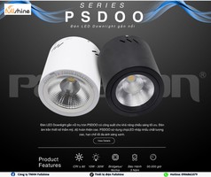 Đèn LED gắn nổi PSDOO Paragon 