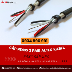 Xả kho Cáp RS485 2 Pair 18 AWG   Chiết khấu cực cao tại Khánh Hòa, Gia Lai, Bình...