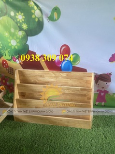 Kệ sách montessori ,kệ sách mầm non chất lượng cao 