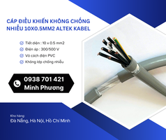 Cáp điều khiển không lưới chống nhiễu 10x0.5mm2   Giải pháp tiết kiệm cho hệ thống tín hiệu 