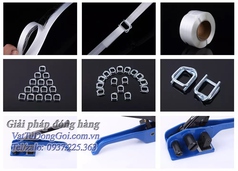 Dây đai composite 25mm dây đai đóng hàng chịu tải cao chống chịu với các yếu tố môi trường 