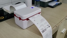 ZY909   Máy in tem nhiệt 4x6 tối ưu cho bán hàng và logistics 