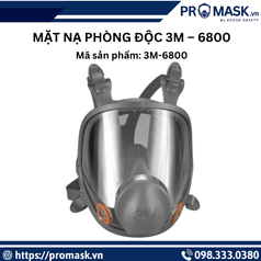 Giải Pháp Bảo Hộ Toàn Diện: Mặt Nạ Phòng Độc 3M 6800 Chính Hãng 