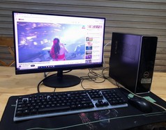 Thùng PC Dell Insprion 3471 Máy bộ core i3-9100 Ram 8GB SSD 128GB   HDD 1TB VGA ON Máy...