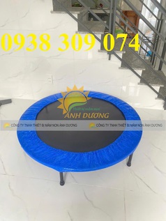 Sàn nhún nhảy mini trẻ em, bạt nhún lò xo trampoline trẻ em 