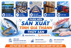 Phần mềm kế toán, tính giá thành chế biến thủy sản 