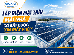 Lắp điện mặt trời mái nhà có bắt buộc xin giấy phép 