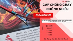 Cáp Chống Cháy 2x0.75mm  Có Lưới Chống Nhiễu   Hàng Sẵn Đà Nẵng, Huế 