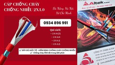 Cáp tín hiệu chống nhiễu 2x1.0mm  Altek Kabel   Cung ứng cho HCM, Long An 
