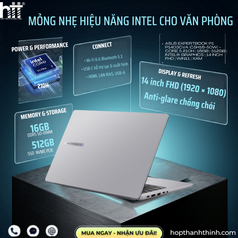 Máy tính xách tay Asus ExpertBook P1 P1403CVA 