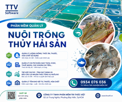 Phần mềm quản lý nuôi trồng thủy hải sản 
