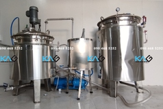 Nồi Nấu Dược Liệu 1000L Kèm Sọt Lưới KAG: Tăng Năng Suất, Giữ Trọn Dược Chất 