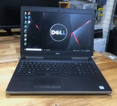 Laptop Dell Precision 7520 Core i7-7700HQ Ram 16GB SSD 256GB   HDD 500GB VGA Rời Máy Đẹp 