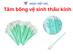 Tăm Bông Vệ Sinh Thấu Kính 100pcs/Pack  Phụ Kiện Không Thể Thiếu Cho Máy Laser Fiber 