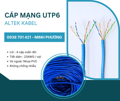 Cáp mạng UTP Cat6   Giải pháp kết nối mạng tốc độ cao Quảng Ngãi, Bình Định, Huế 